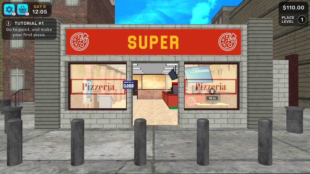 Pizza manager simulator 3d - عکس بازی موبایلی اندروید