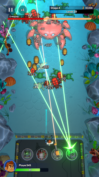 Swarm Defense TD - Gameplay image of android game