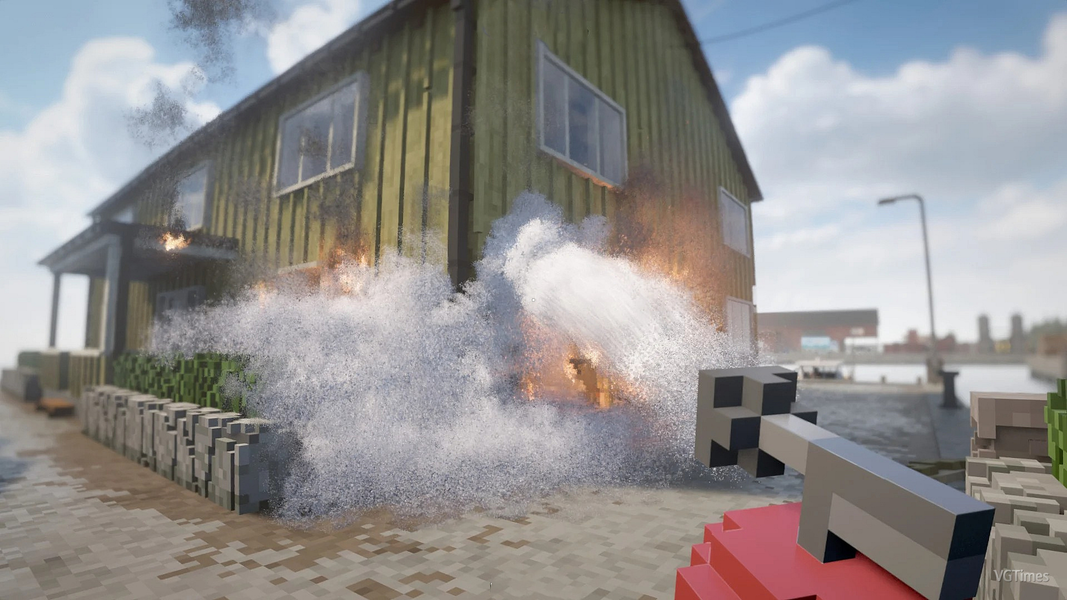 Nextbots in Playground: Pixel - Gameplay image of android game