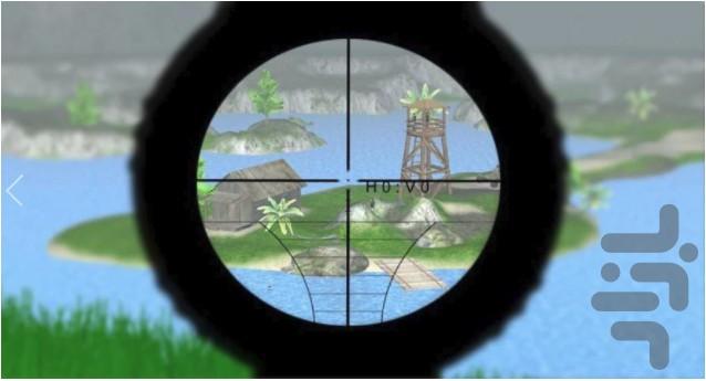 تک تیرانداز حرفه ای - عکس بازی موبایلی اندروید