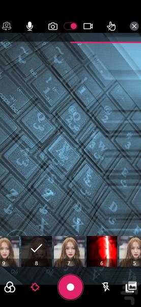 ویدئو گلیچ - اثر کلیپ - عکس برنامه موبایلی اندروید