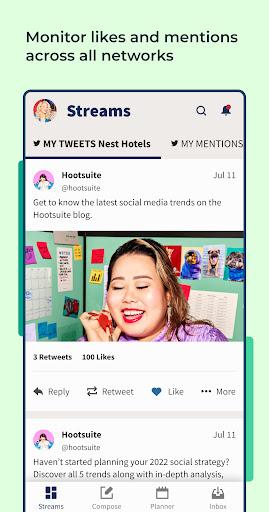 Hootsuite: Schedule Posts - Image screenshot of android app