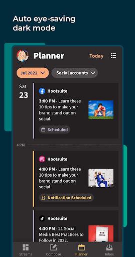 Hootsuite: Schedule Posts - Image screenshot of android app