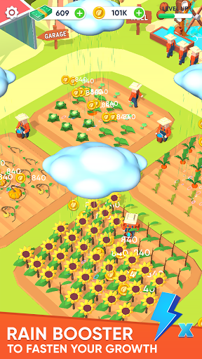 Farming Tycoon 3D - Idle Game - Gameplay image of android game