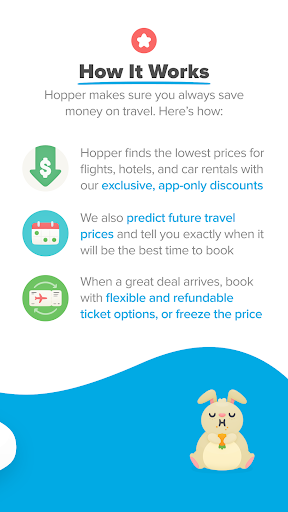 Hopper: Hotels, Flights & Cars - Image screenshot of android app