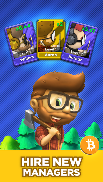 Crypto Miner: Bitcoin Factory - Image screenshot of android app