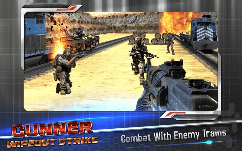 Gunner Wipeout Strike - Gameplay image of android game