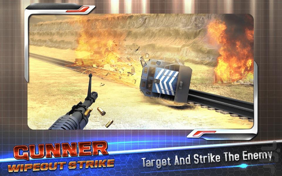 Gunner Wipeout Strike - Gameplay image of android game