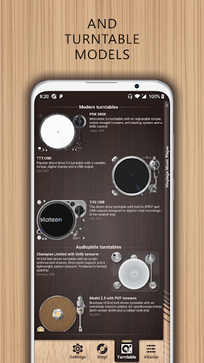 Vinylage Audio Player - عکس برنامه موبایلی اندروید