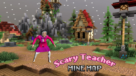 Scary teacher 3d house Map 