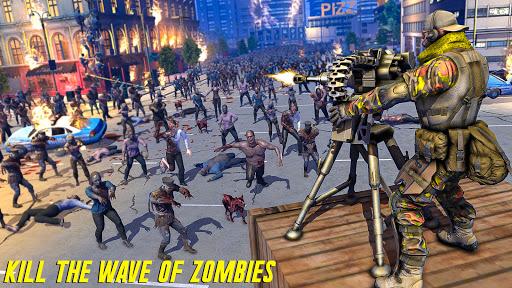 Zombie Army Dead War Shooting Game - Gameplay image of android game