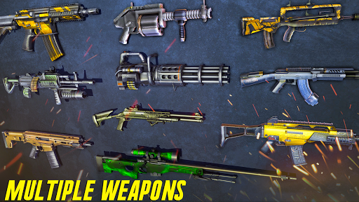 Zombie Army Dead War Shooting Game - Gameplay image of android game