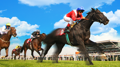 Horse Racing Endless Horse Riding Stunts - Gameplay image of android game