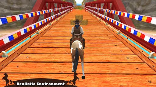 Horse Riding Simulator 3D : Jockey Mobile Game - Gameplay image of android game