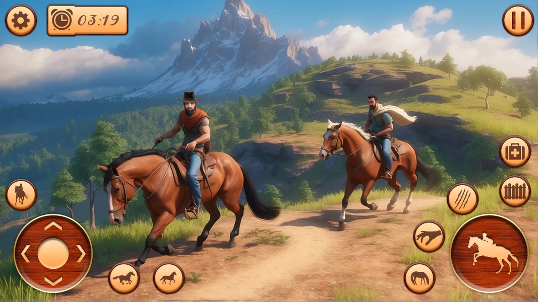 Horse Riding - Horse Games - Gameplay image of android game