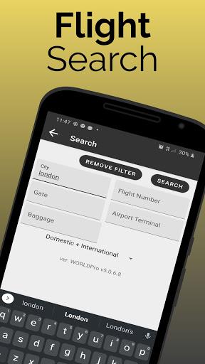 Flight Information – Worldwide - عکس برنامه موبایلی اندروید