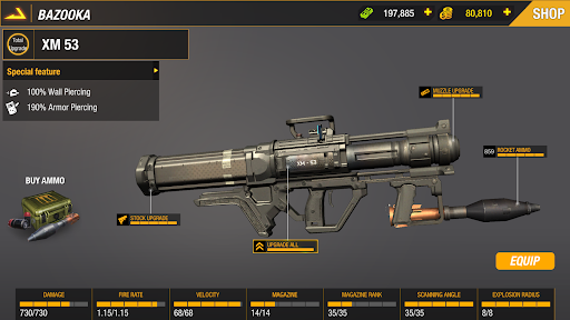 World War: Army Battle FPS 3D - Gameplay image of android game