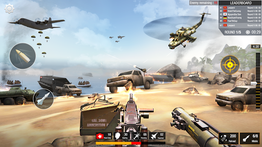 BulletStrike: Shooting Game - Gameplay image of android game