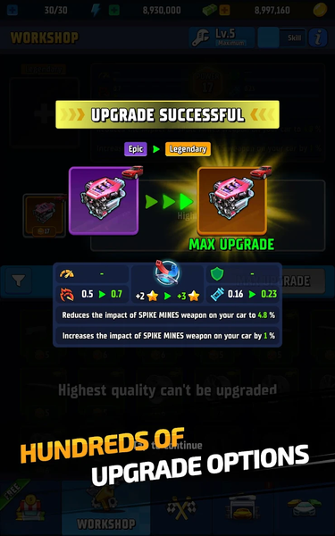 Racing Fury: Car Battle PvP - عکس بازی موبایلی اندروید