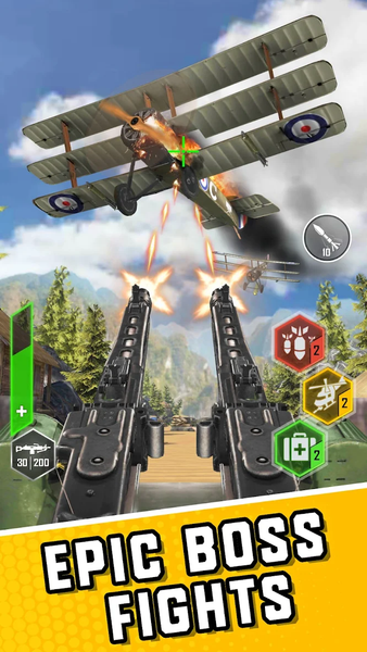 Sky Defense: War Duty - Gameplay image of android game