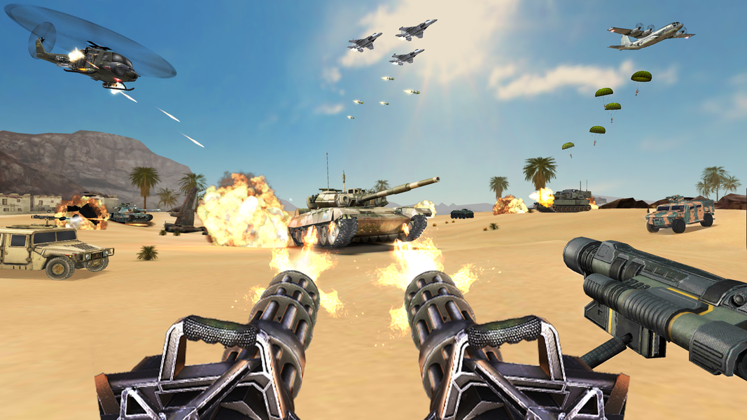 War Zone: Fight For Homeland - Gameplay image of android game