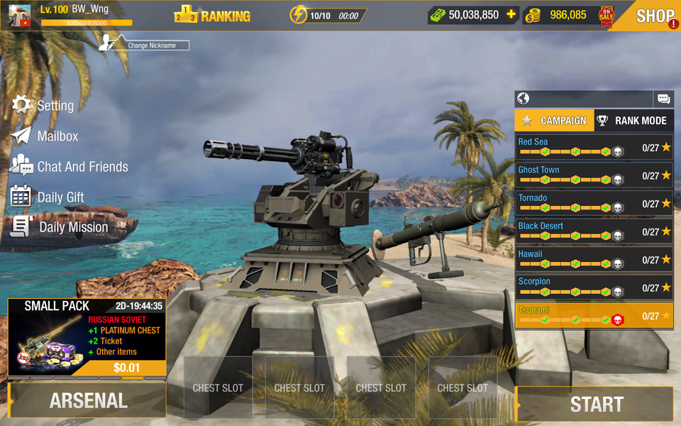 War Zone: Fight For Homeland - عکس بازی موبایلی اندروید