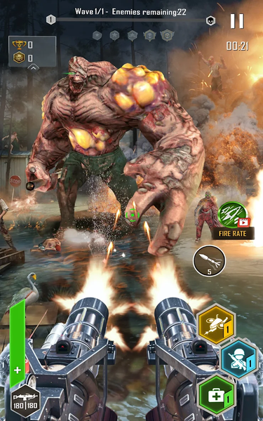 Zombie Hunter: Shoot or Dead - Gameplay image of android game