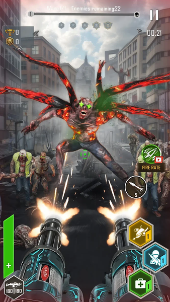 Zombie Hunter: Shoot or Dead - Gameplay image of android game
