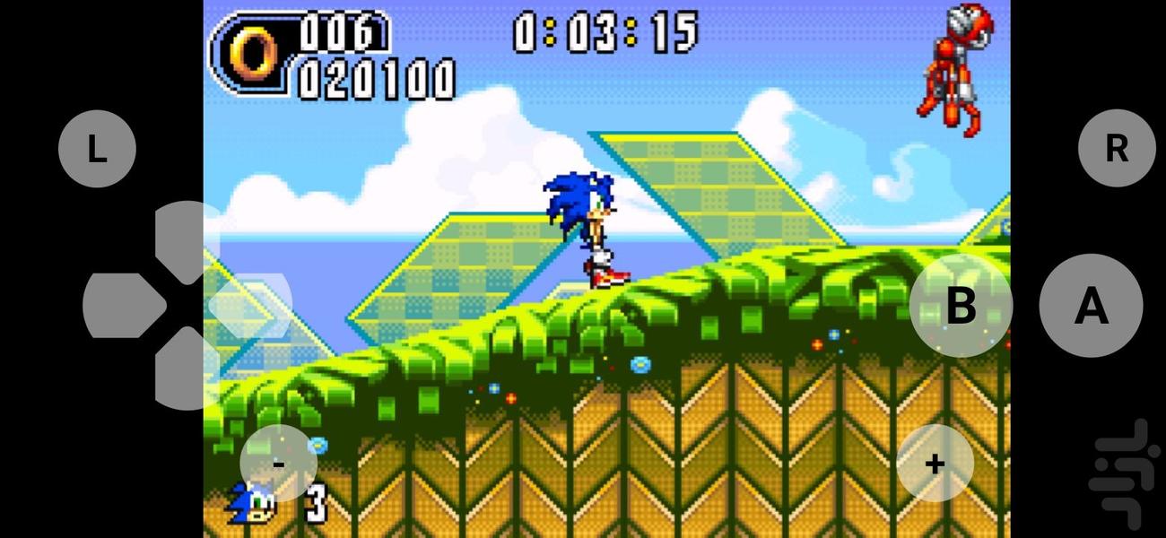 Sonic Advance 2 - Gameplay image of android game