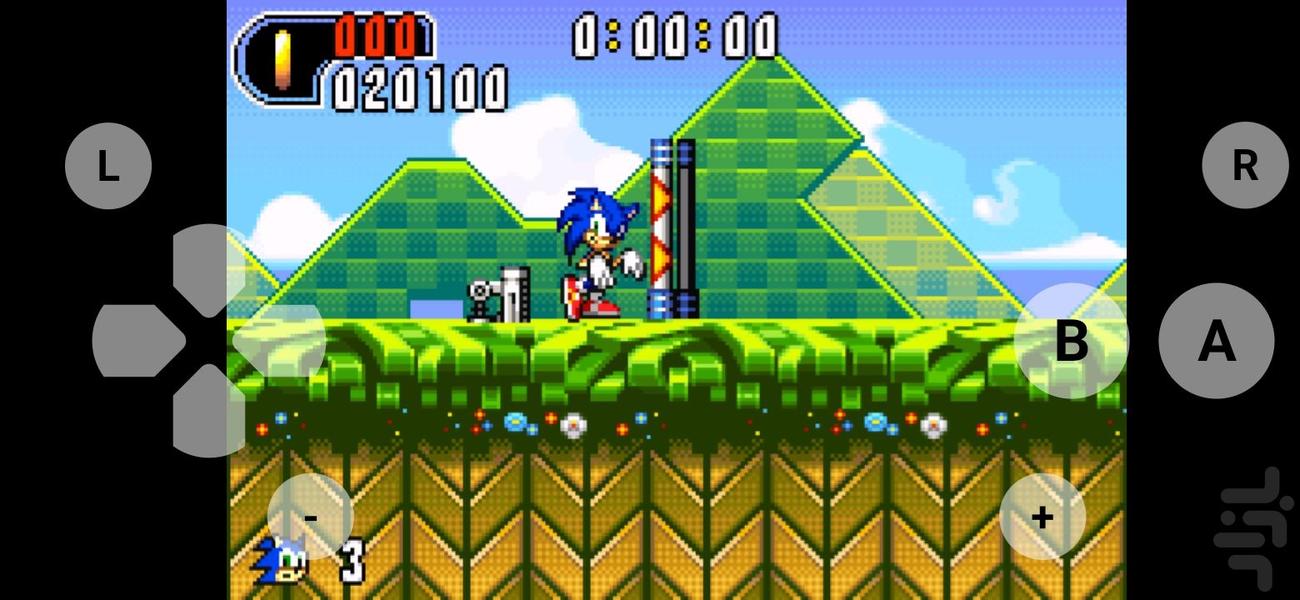 Sonic Advance 2 - Gameplay image of android game