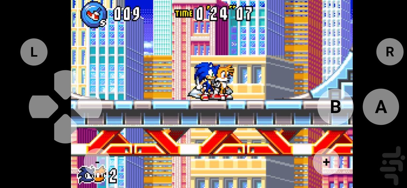 Sonic Advance 3 - Gameplay image of android game