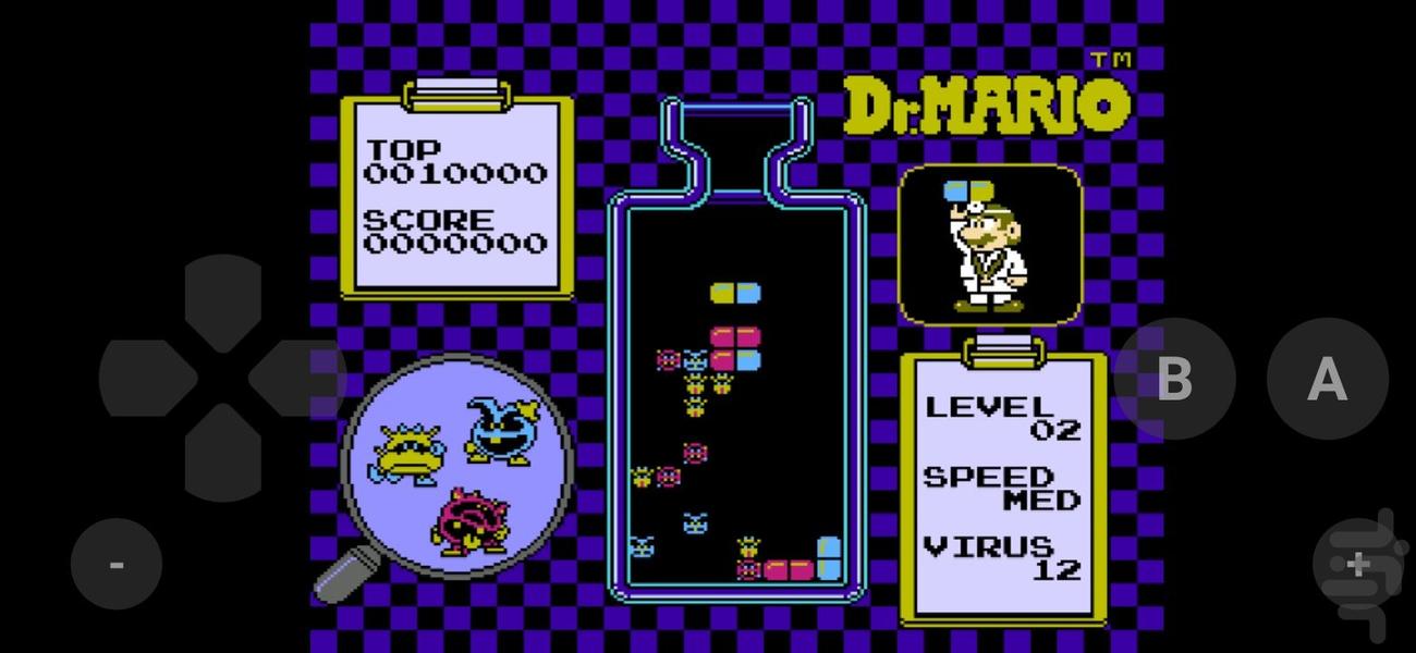 Dr Mario - Gameplay image of android game