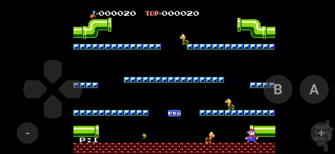 Mario Bros - Gameplay image of android game