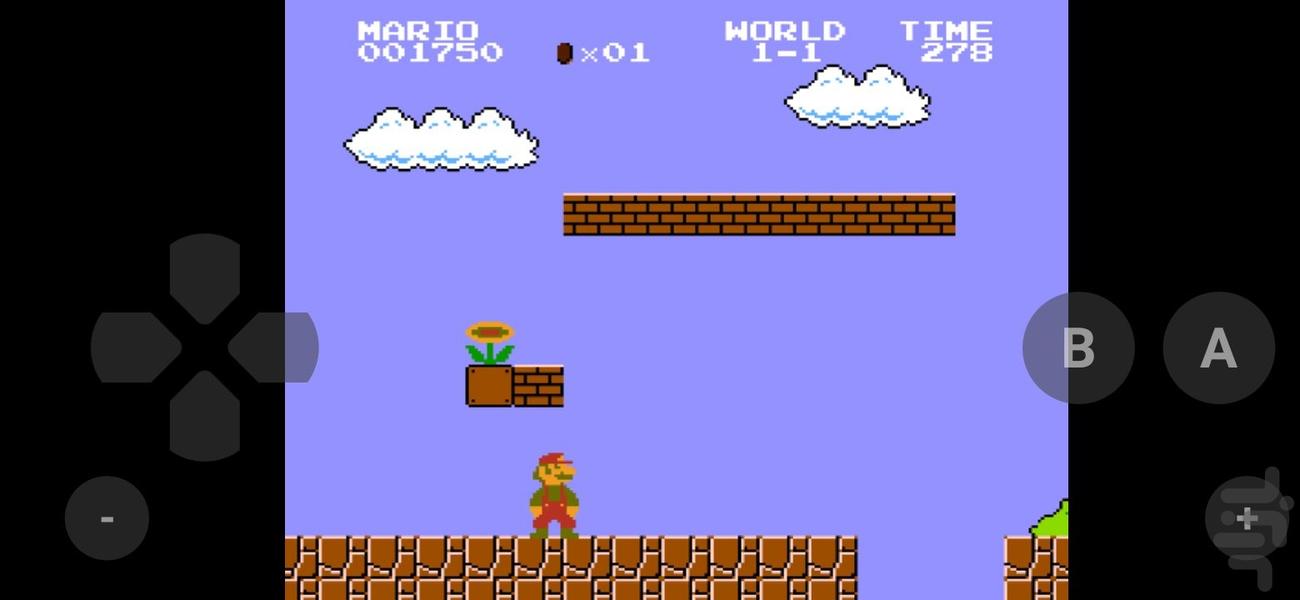 Super Mario Bros - Gameplay image of android game