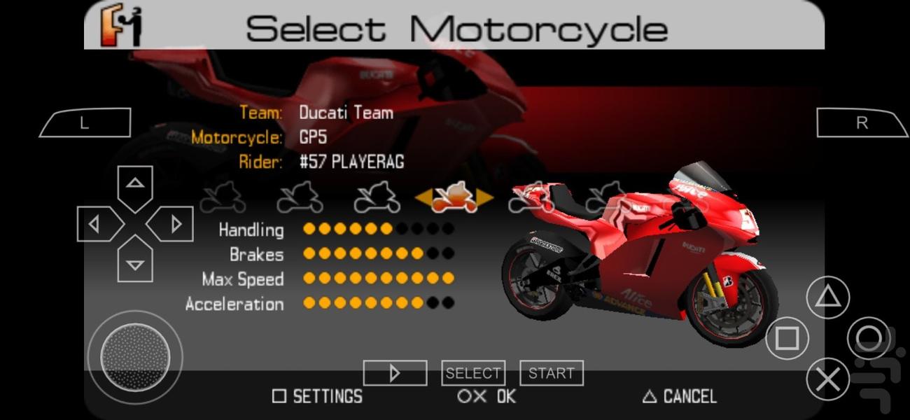 MOTO GP - Gameplay image of android game