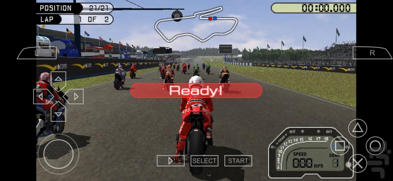 MOTO GP - Gameplay image of android game