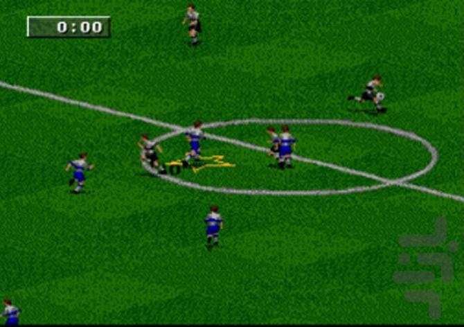 فوتبال فیفا ۲۰۰۰ - Gameplay image of android game