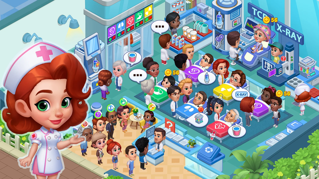 Hospital Frenzy - Gameplay image of android game