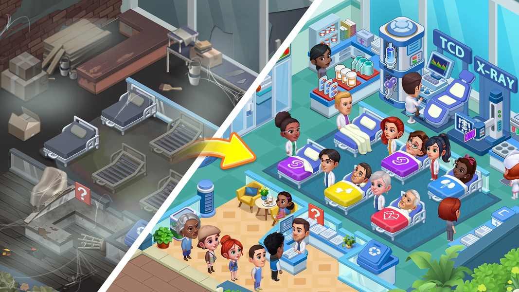 Hospital Frenzy: Doctor Games - Gameplay image of android game