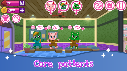 Cute Pet Hospital - Gameplay image of android game