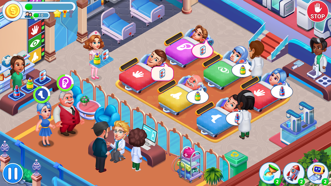 Doctor Clinic - Hospital Games - Gameplay image of android game