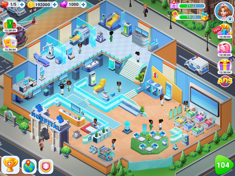 Doctor Clinic - Hospital Games - Gameplay image of android game