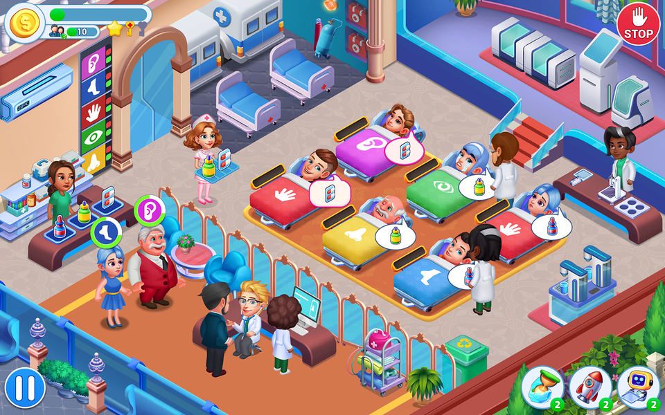 Doctor Clinic - Hospital Games - Gameplay image of android game
