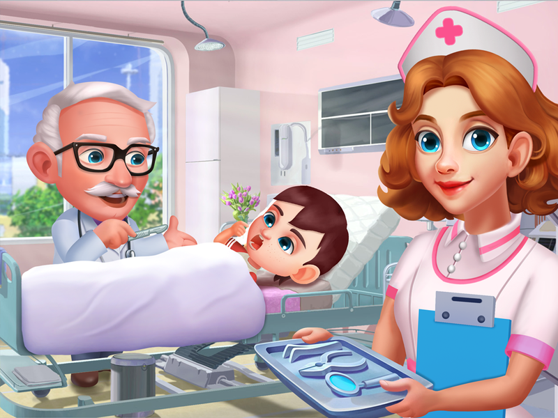 Doctor Clinic - Hospital Games - Gameplay image of android game