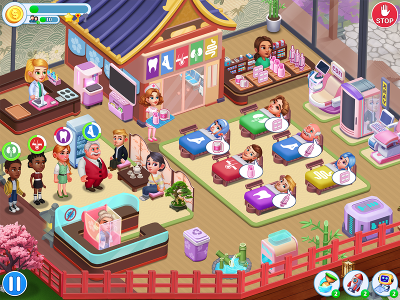Doctor Clinic - Hospital Games - Gameplay image of android game