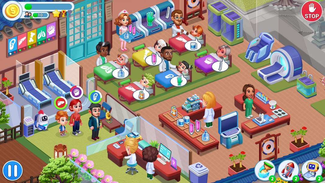 Doctor Clinic - Hospital Games - Gameplay image of android game