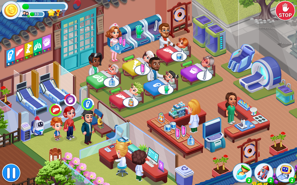 Doctor Clinic - Hospital Games - Gameplay image of android game