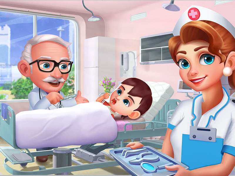 Happy Doctor: Clinic Game - Gameplay image of android game