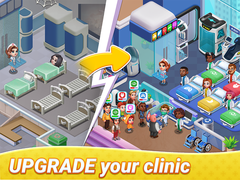 Happy Doctor: Clinic Game - Gameplay image of android game