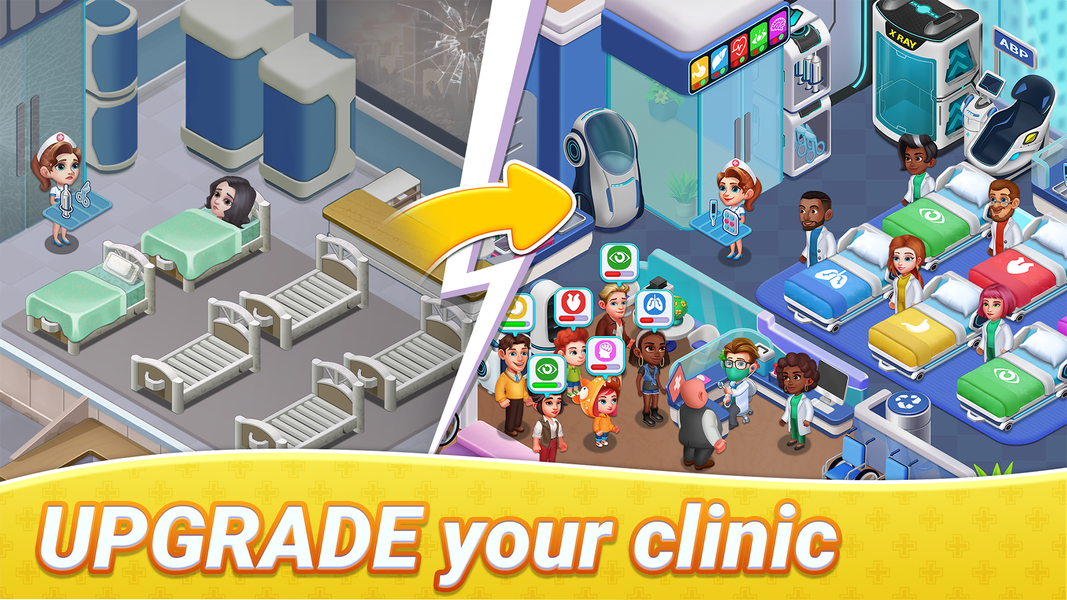 Happy Doctor: Clinic Game - Gameplay image of android game